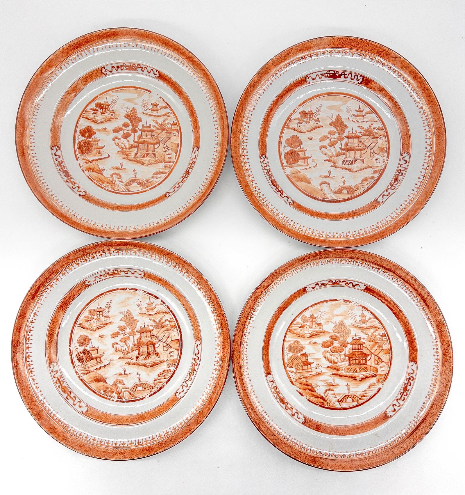 FOUR 19TH C. CHINESE EXPORT