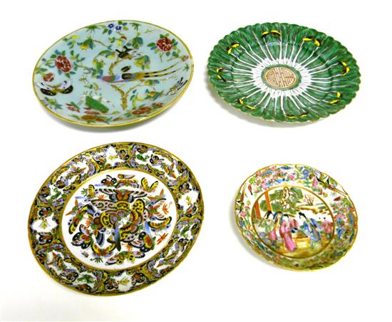 Four 19th C. Chinese porcelain