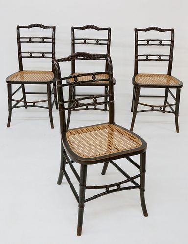FOUR 19TH C. ENGLISH REGENCY