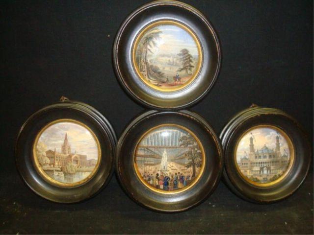Four 19th C. English Souvenir