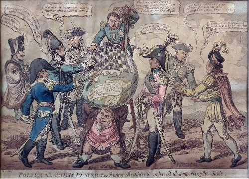 Four 19th Century coloured