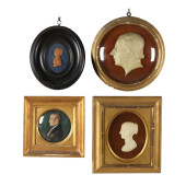 FOUR 19TH CENTURY ENGLISH MINI