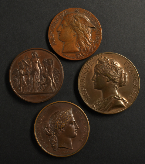 Four 19th-Century French