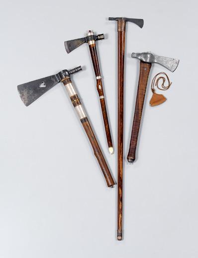 Four 19th century style axes: