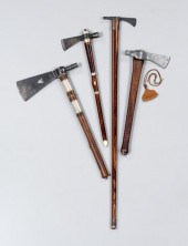 Four 19th century style axes: