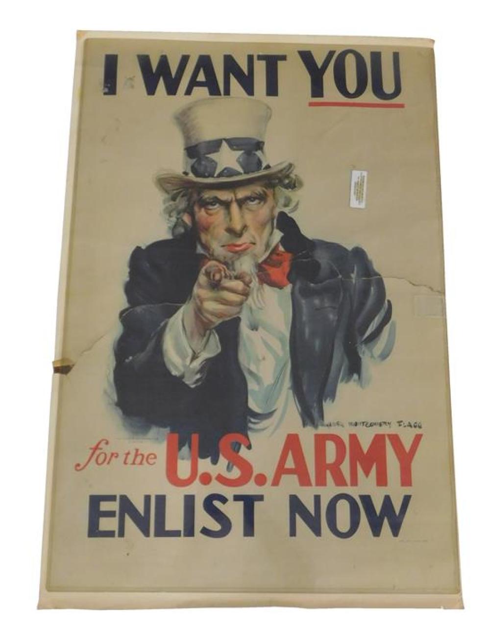 FOUR 20TH C. POSTERS, SOME APPEAR