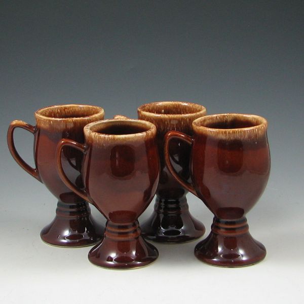 Four (4) Hull Mirror Brown