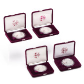 FOUR (4) ONE OUNCE PROOF SILVE