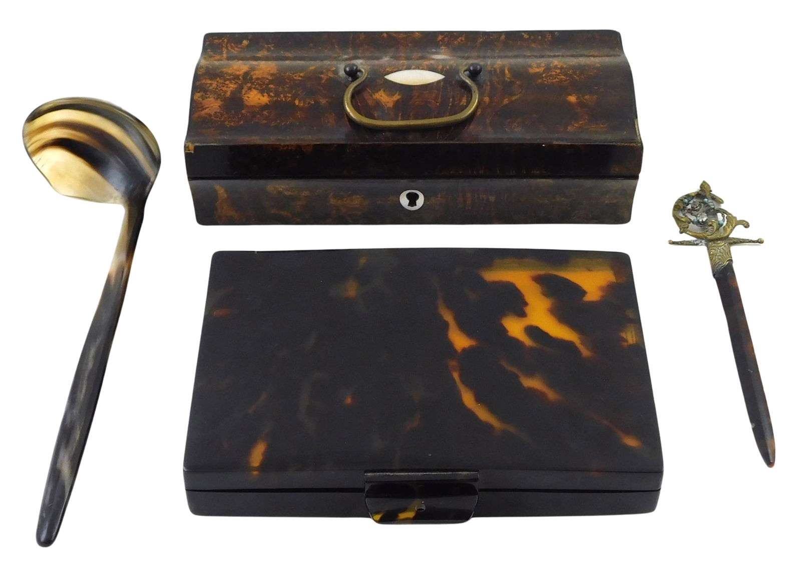FOUR ACCESSORIES, MADE FROM
