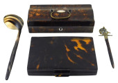FOUR ACCESSORIES, MADE FROM MA
