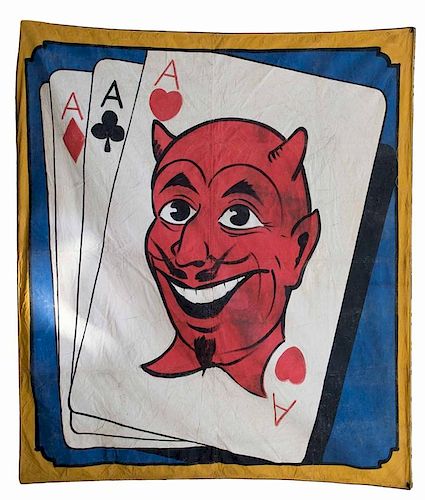 FOUR ACES AND DEVIL'S HEAD. MAGIC
