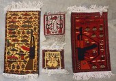 FOUR AFGHAN WAR RUGSFour Afgha
