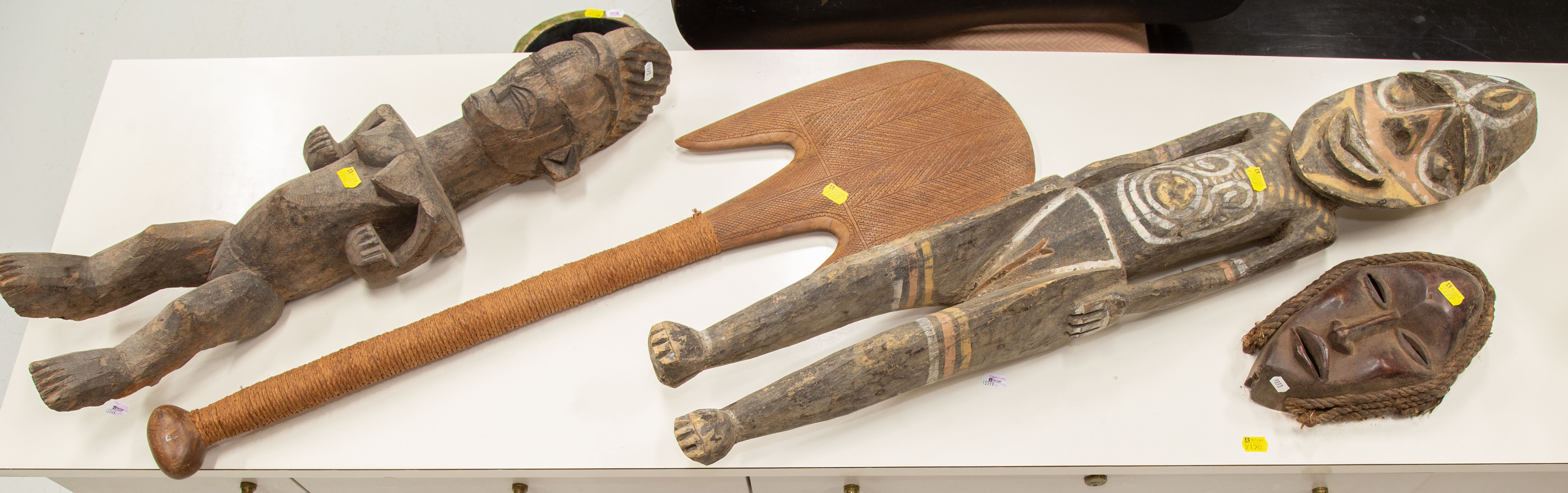 FOUR AFRICAN & OCEANIC ART