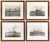 FOUR ALBUMEN PHOTOGRAPHS OF EA