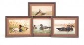 FOUR ALEXANDER POPE DUCK PRINT