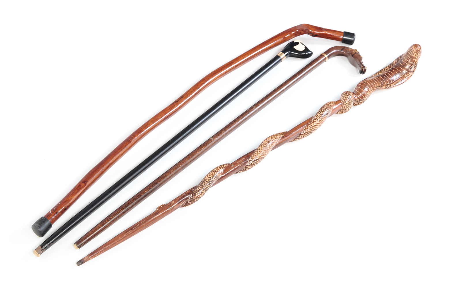 FOUR AMERICAN CANES. Twentieth