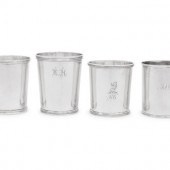 Four American Coin Silver Beak