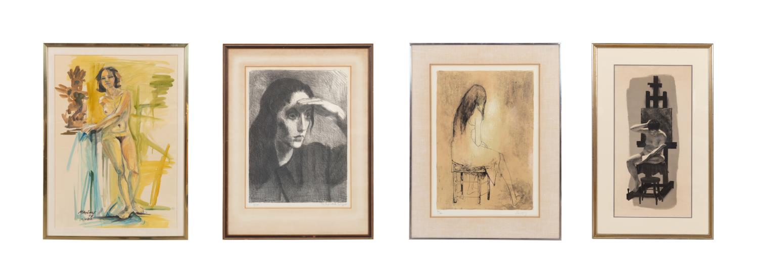 FOUR AMERICAN & FRENCH SCHOOL WORKS