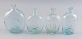 FOUR AMERICAN HISTORICAL GLASS