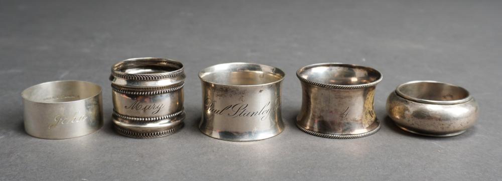 FOUR AMERICAN MARKED AND ONE