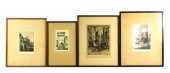 FOUR AMERICAN PRINTS BY JOHN T
