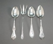 FOUR AMERICAN REPOUSSE AND CHA