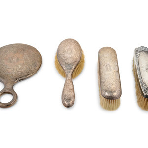 Four American Silver Table Articles