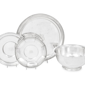 Four American Silver Table Articles