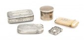Four American Sterling Silver