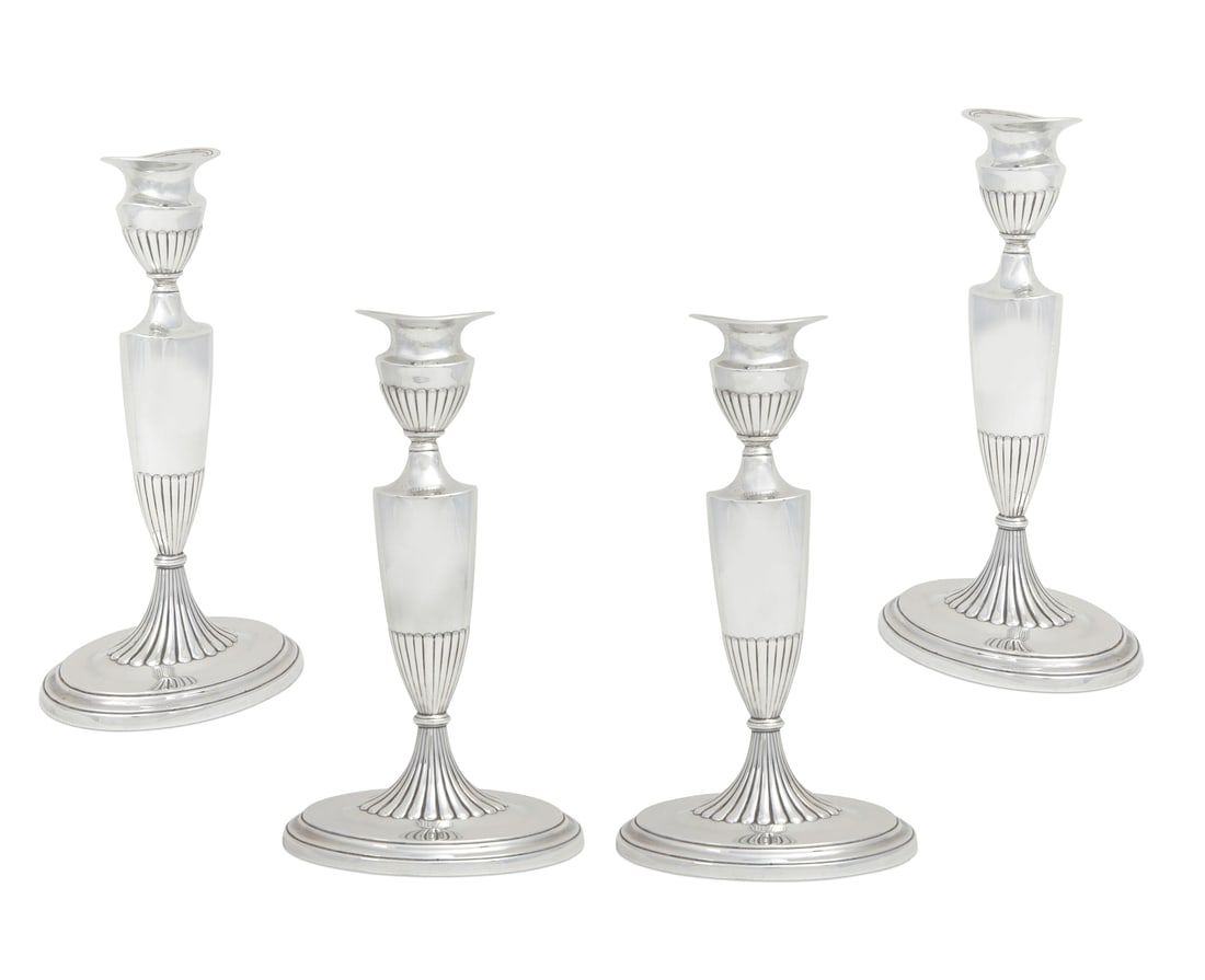 FOUR AMERICAN STERLING SILVER
