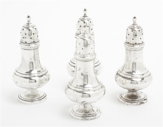 Four American Sterling Silver