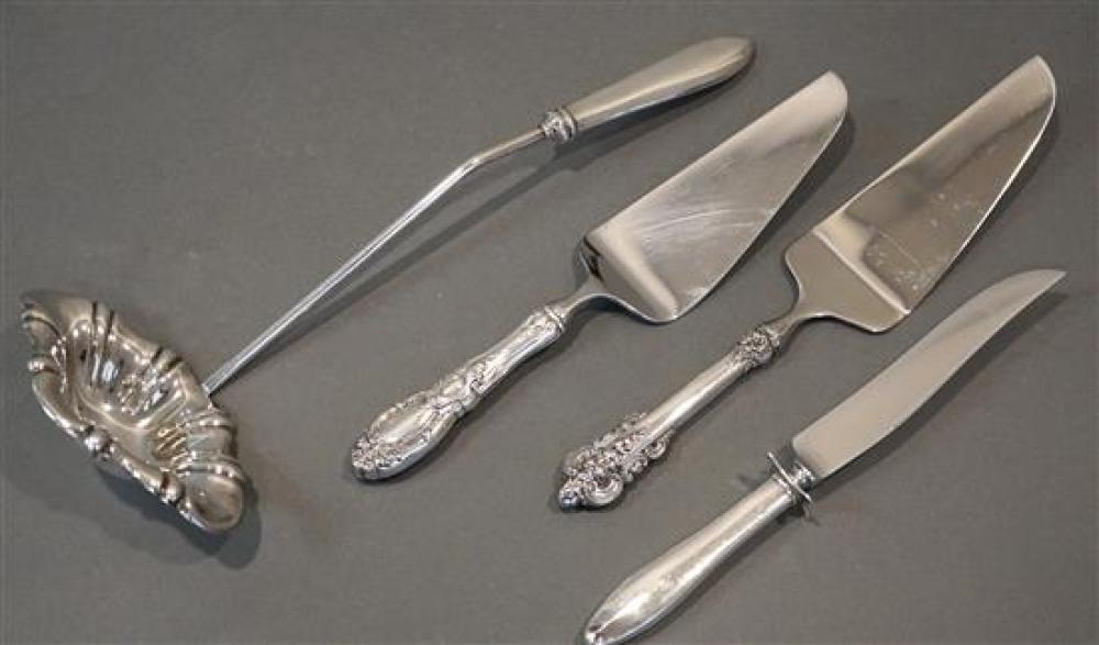 FOUR AMERICAN STERLING SILVER