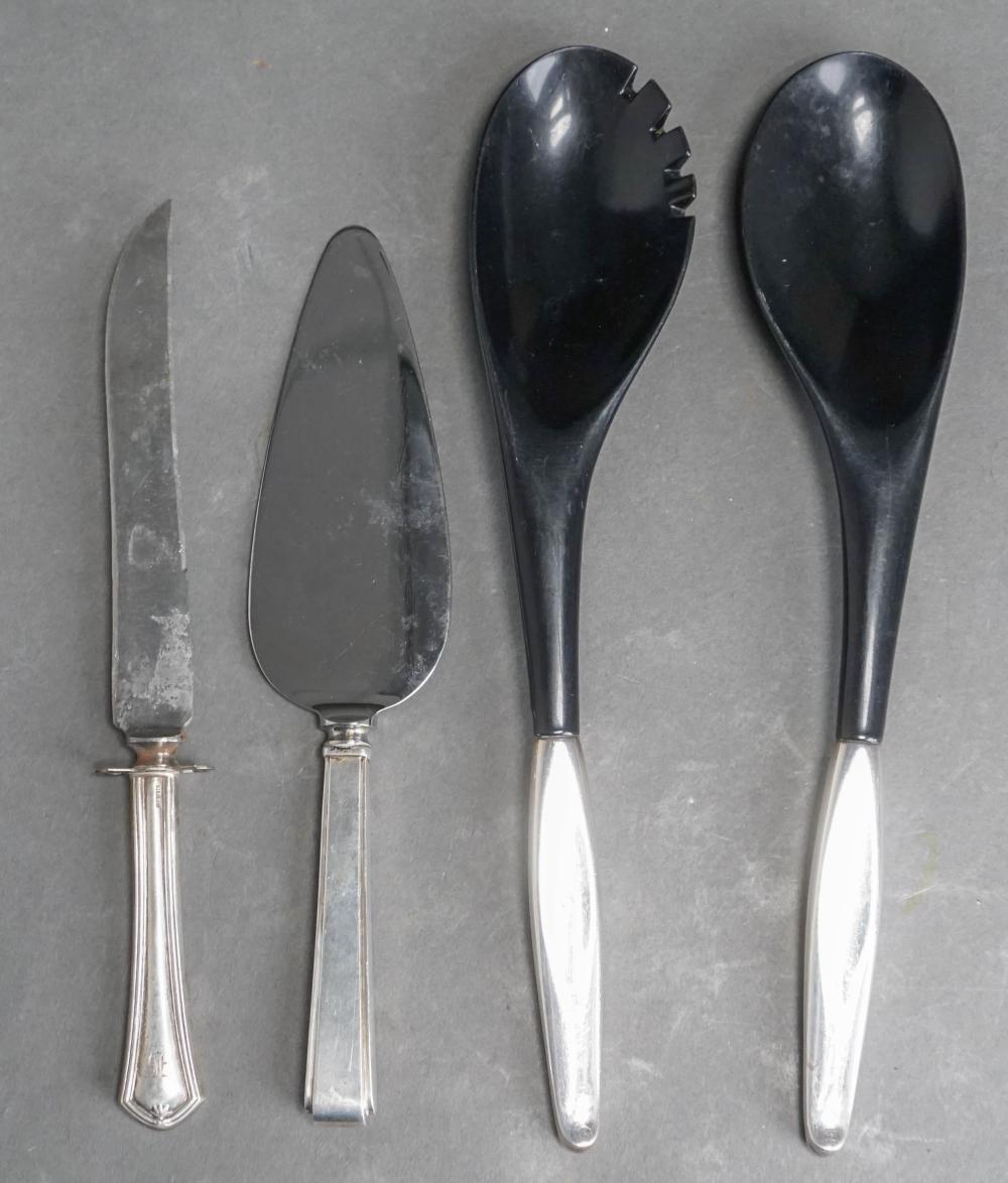 FOUR AMERICAN STERLING SILVER