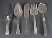 Four American sterling silver