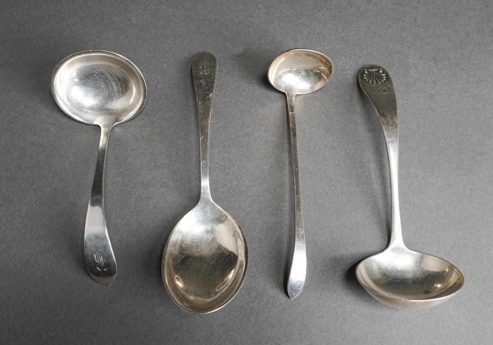 FOUR AMERICAN STERLING SILVER