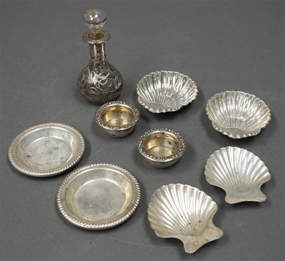 FOUR AMERICAN STERLING SILVER SHELL