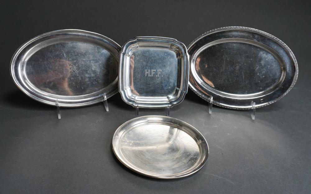 FOUR AMERICAN STERLING SILVER SMALL