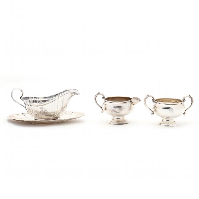 FOUR AMERICAN STERLING SILVER