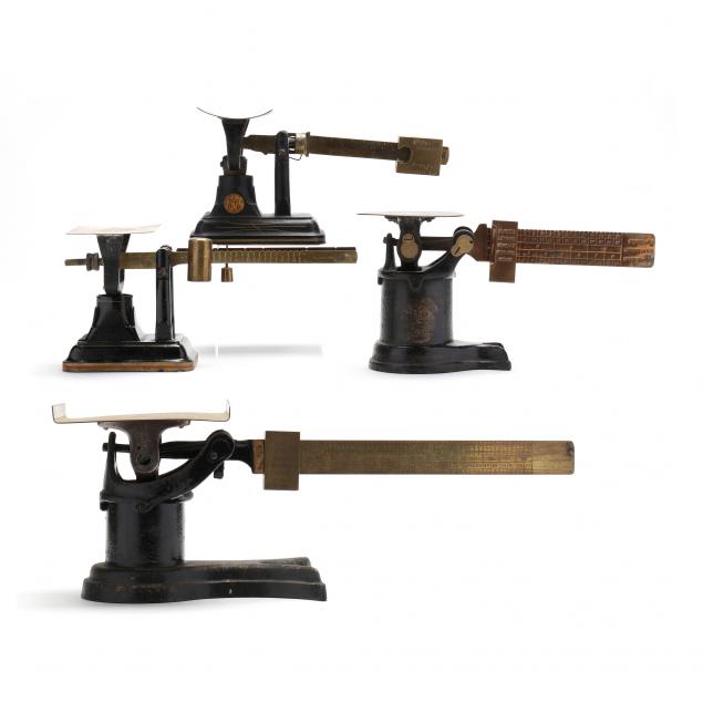 FOUR ANTIQUE AMERICAN TABLETOP