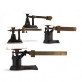 FOUR ANTIQUE AMERICAN TABLETOP