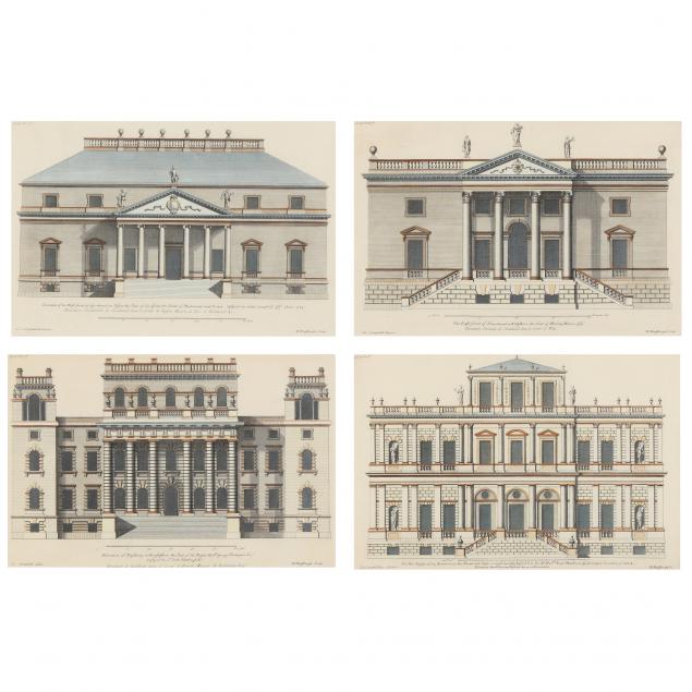 FOUR ANTIQUE ARCHITECTURAL