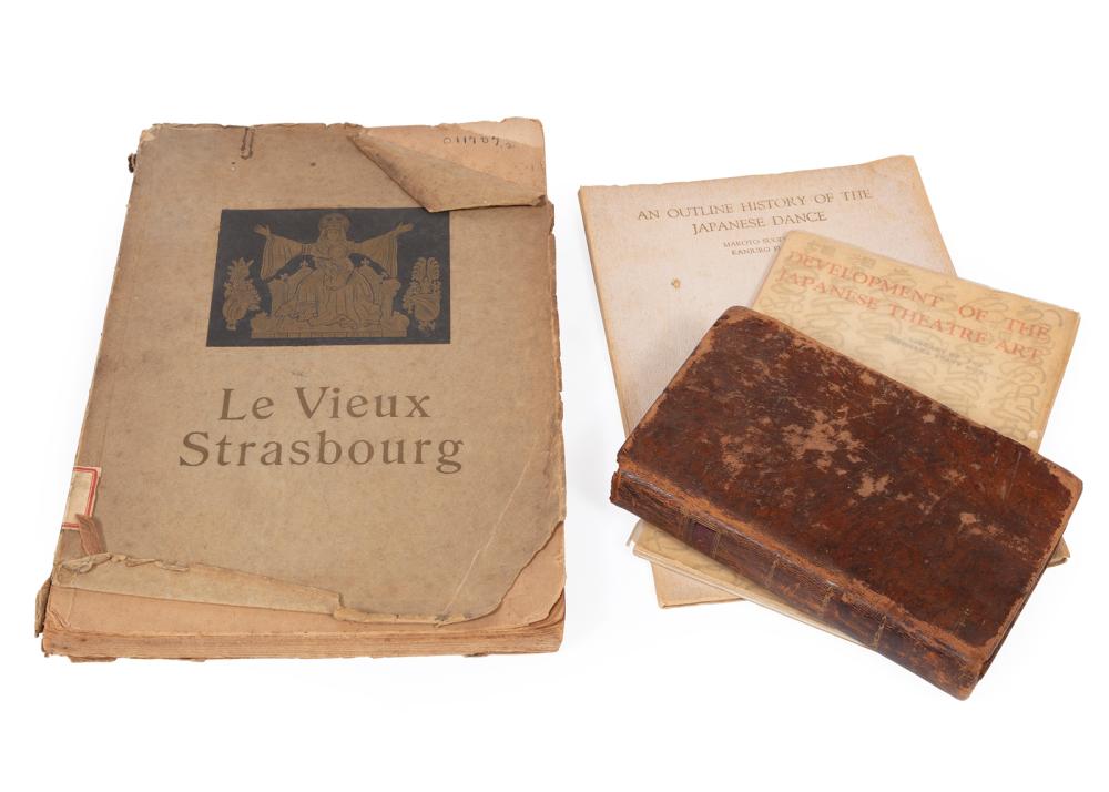 FOUR ANTIQUE BOOKSFour Antique