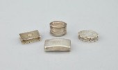 Four Antique British Sterling