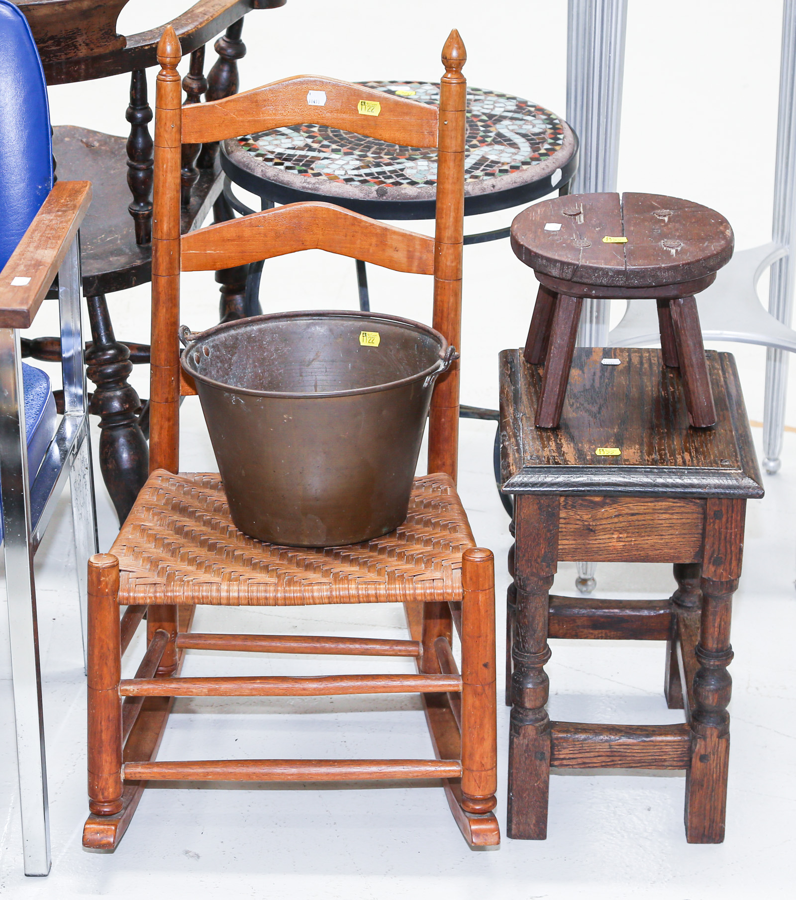 FOUR ANTIQUE COLLECTIBLE ITEMS