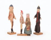 FOUR ANTIQUE ENGLISH PUNCH AND