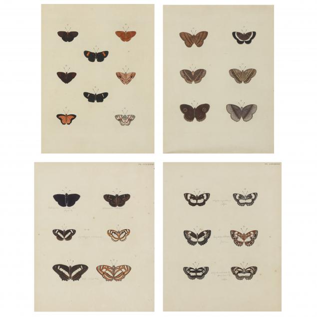 FOUR ANTIQUE ENGRAVINGS FROM