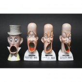 Four antique novelty German po