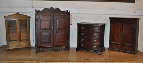 FOUR ANTIQUE/VINTAGE MINIATURE