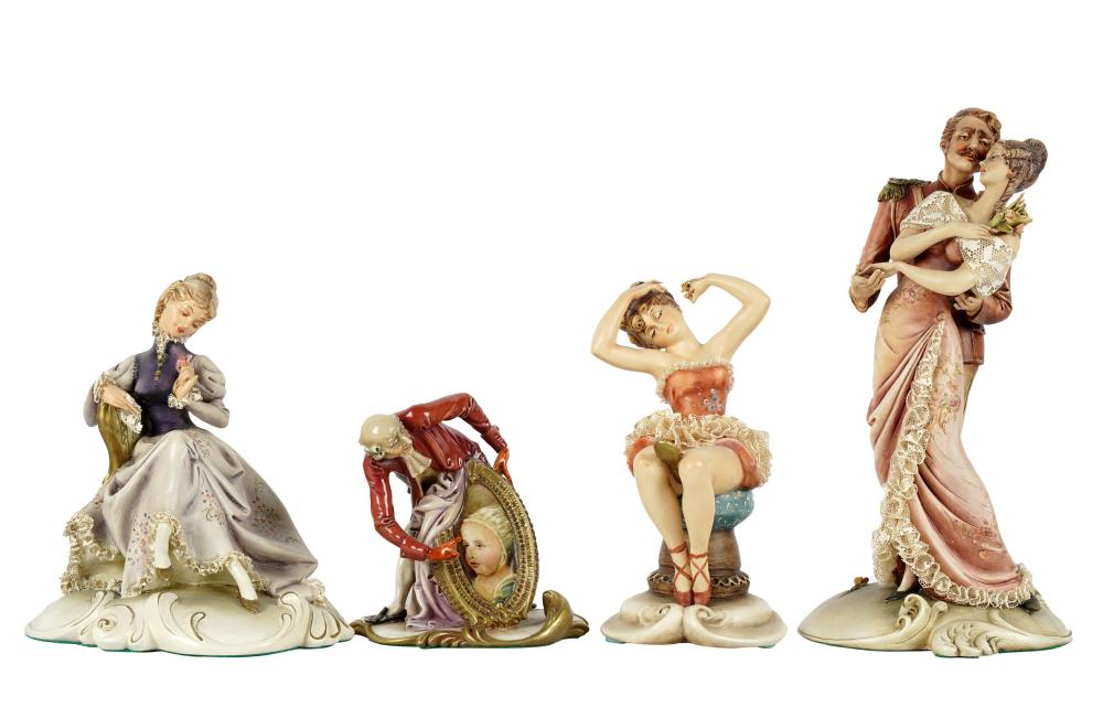 FOUR ANTONIO BORSATO PORCELAIN