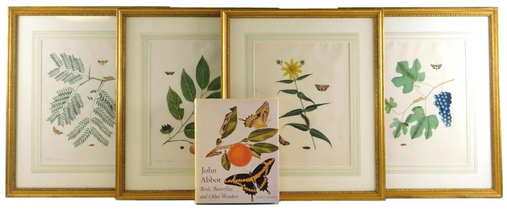 FOUR AQUATINTS BY JOHN ABBOT